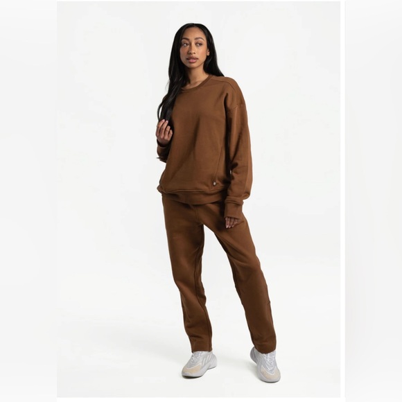 Lole SOLD OUT organic cotton sweatshirt and jogger set unisex L - Picture 1 of 16